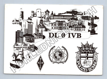 Pohlednice Německo Bonn International Police Association 1993 (M38731)