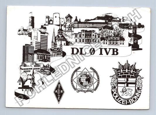 Pohlednice Německo Bonn International Police Association 1993 (M38731)