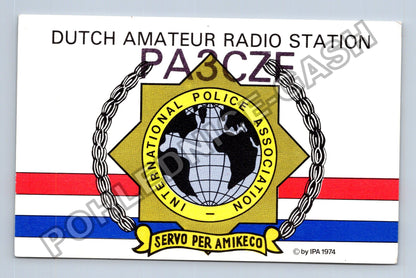 Starý Holandsko radioamatérská stanice IPA 1992 (M38734)