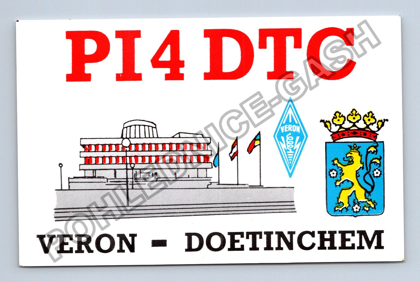 Pohlednice Holandsko Doetinchem City Hall 1992 (M38739)