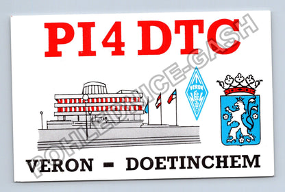 Starý Holandsko Doetinchem radnice VERON PI4DTC 1992 (M38740)