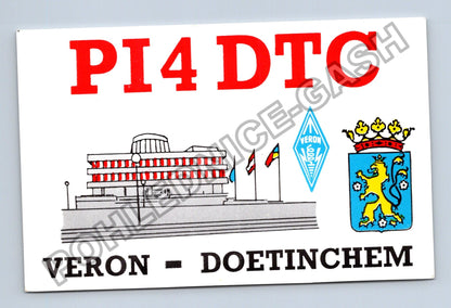 Starý Nizozemsko Doetinchem City Hall VERON 1992 (M38741)