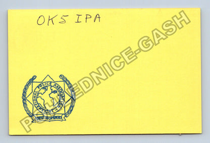 Starý Belgie Ostend QSL QSL OK5IPA 1993 (M38748)