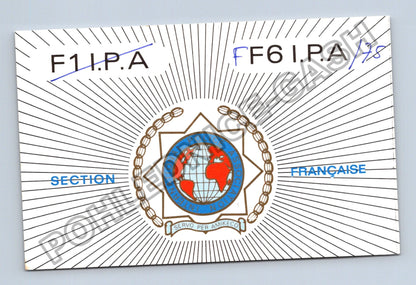 Starý Francie IPA QSL karta 1991 (M38749)