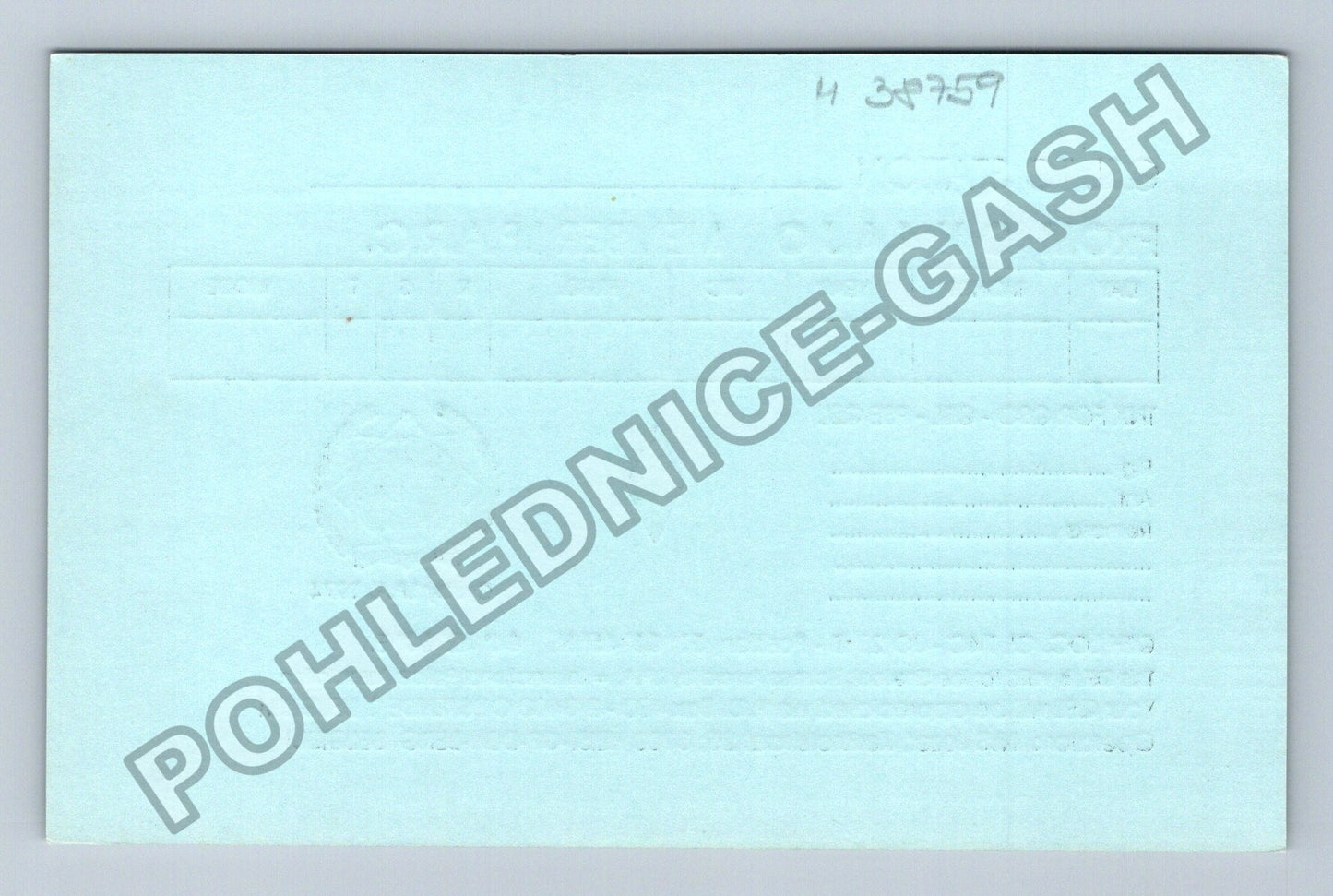 Starý QSL karta ON4AJO OK5IPA 1991 (M38759)