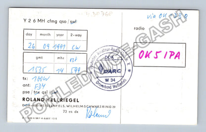 Pohlednice Německo Weissenfels hrad a domy 1999 (M38768)