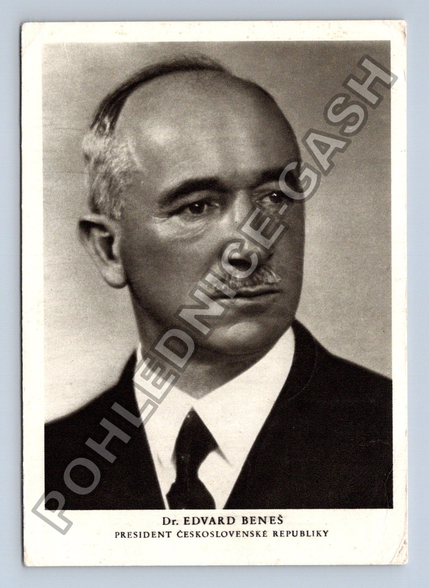 Pohlednice Dr Edvard Beneš prezident Československé republiky (M38787)