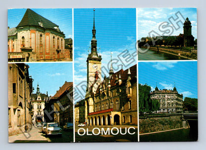 Pohlednice Olomouc koláž motivů (M38796)
