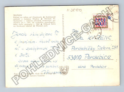 Pohlednice Trutnov koláž motivů (M38810)