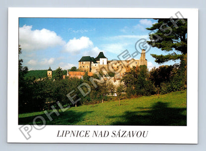 Pohlednice Lipnice nad Sázavou hrad (M38835)