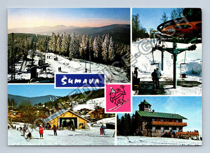 Pohlednice Šumava Pancíř Javor Železná Ruda Turistická chata (M38838)