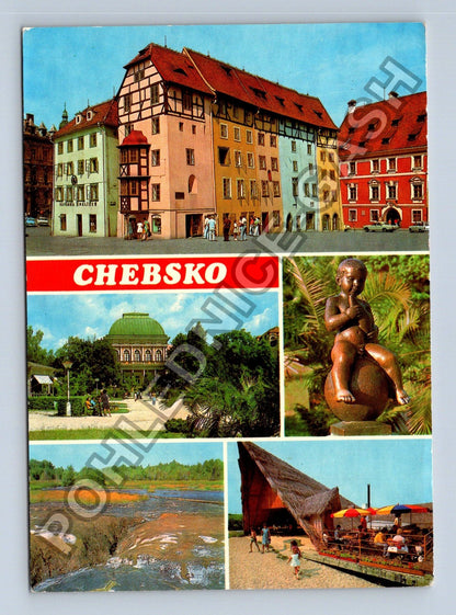 Pohlednice Chebsko Špalíček Františkovy Lázně Soos Jesenice (M38859)