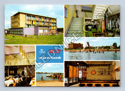 Pohlednice Třeboň Interhotel Svět koláž motivů (M38862)
