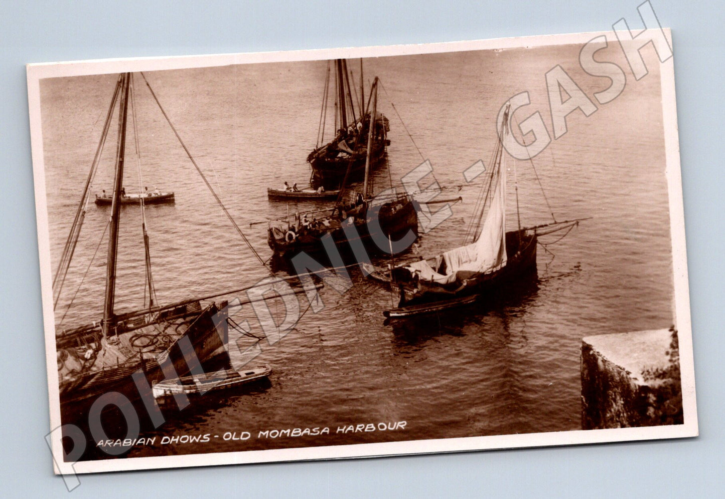 Pohlednice Arabian Dhows – Mombasa Harbour (M3887)