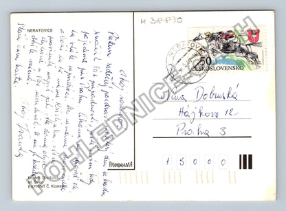 Pohlednice Neratovice hotel Spolana koupaliště (M38870)