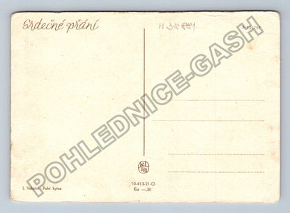 Pohlednice L Vokolek Polní kytice (M38881)
