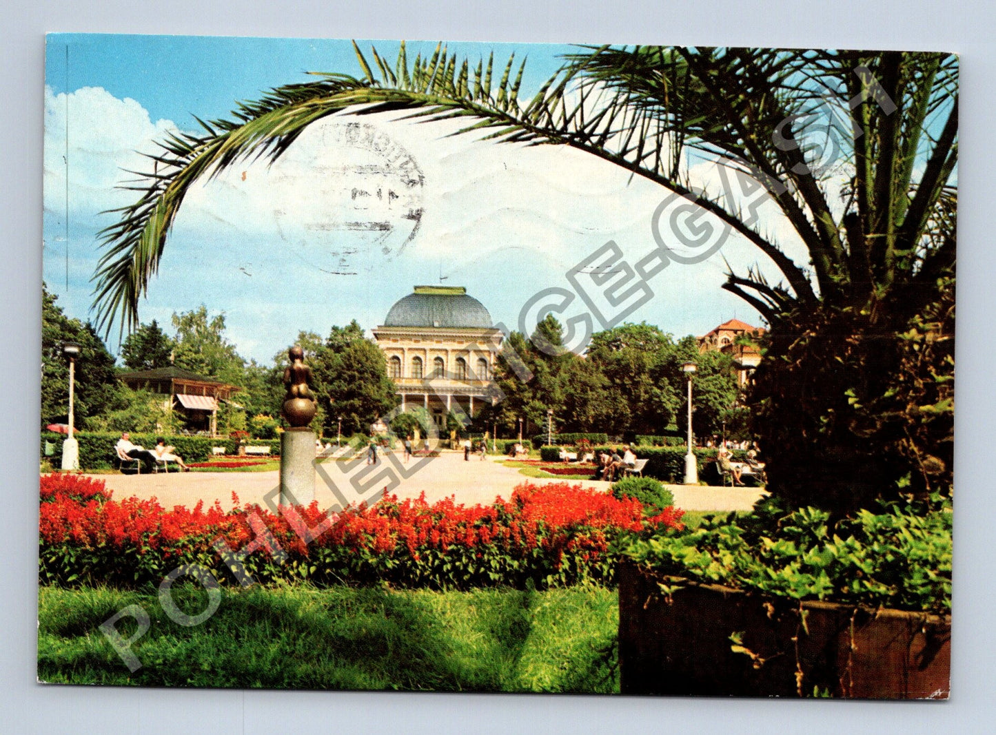 Pohlednice Františkovy Lázně Společenský dům 1972 (M38886)