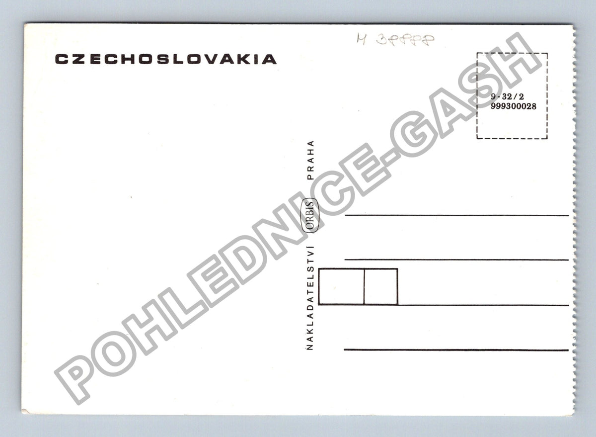 Pohlednice CZECHOSLOVAKIA budova Orbis Praha (M38888)