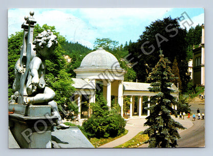 Pohlednice Mariánské Lázně Rudolfův pramen 1985 (M38892)