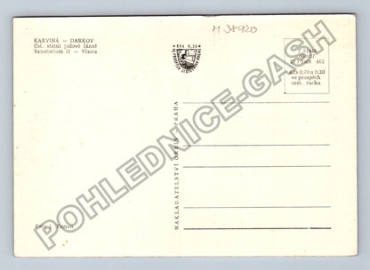 Pohlednice Karviná Darkov Státní jodové lázně Sanatorium II (M38920)