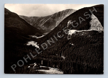Pohlednice Krkonoše Obří důl Sněžka 1605 m (M38923)