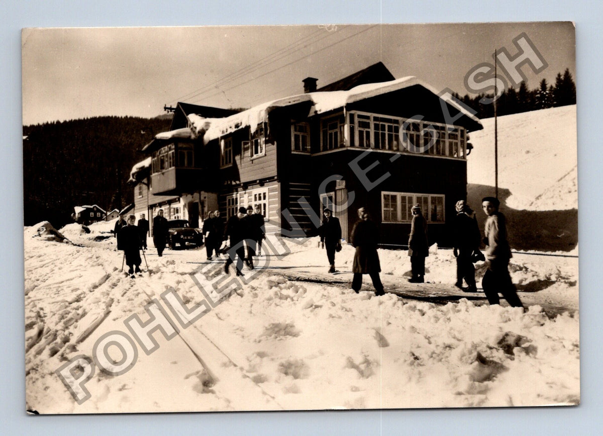 Pohlednice Krkonoše Pec pod Sněžkou Státní dětská ozdravovna (M38926)
