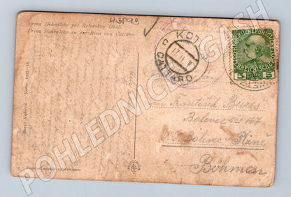 Pohlednice parník Prinz Hohenlohe Kotor (M3893)