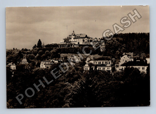 Pohlednice Mariánské Lázně Sanatorium Leningrad (M38935)