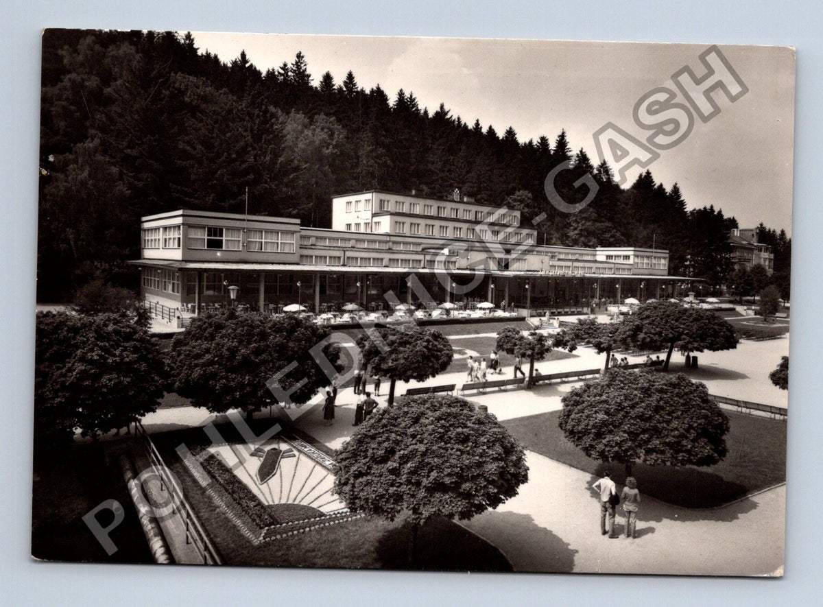 Pohlednice Lázně Luhačovice Společenský dům 1962 (M38939)