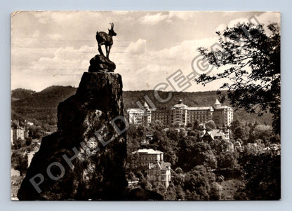 Pohlednice Karlovy Vary Jelení skok sanatorium Imperial 1966 (M38945)