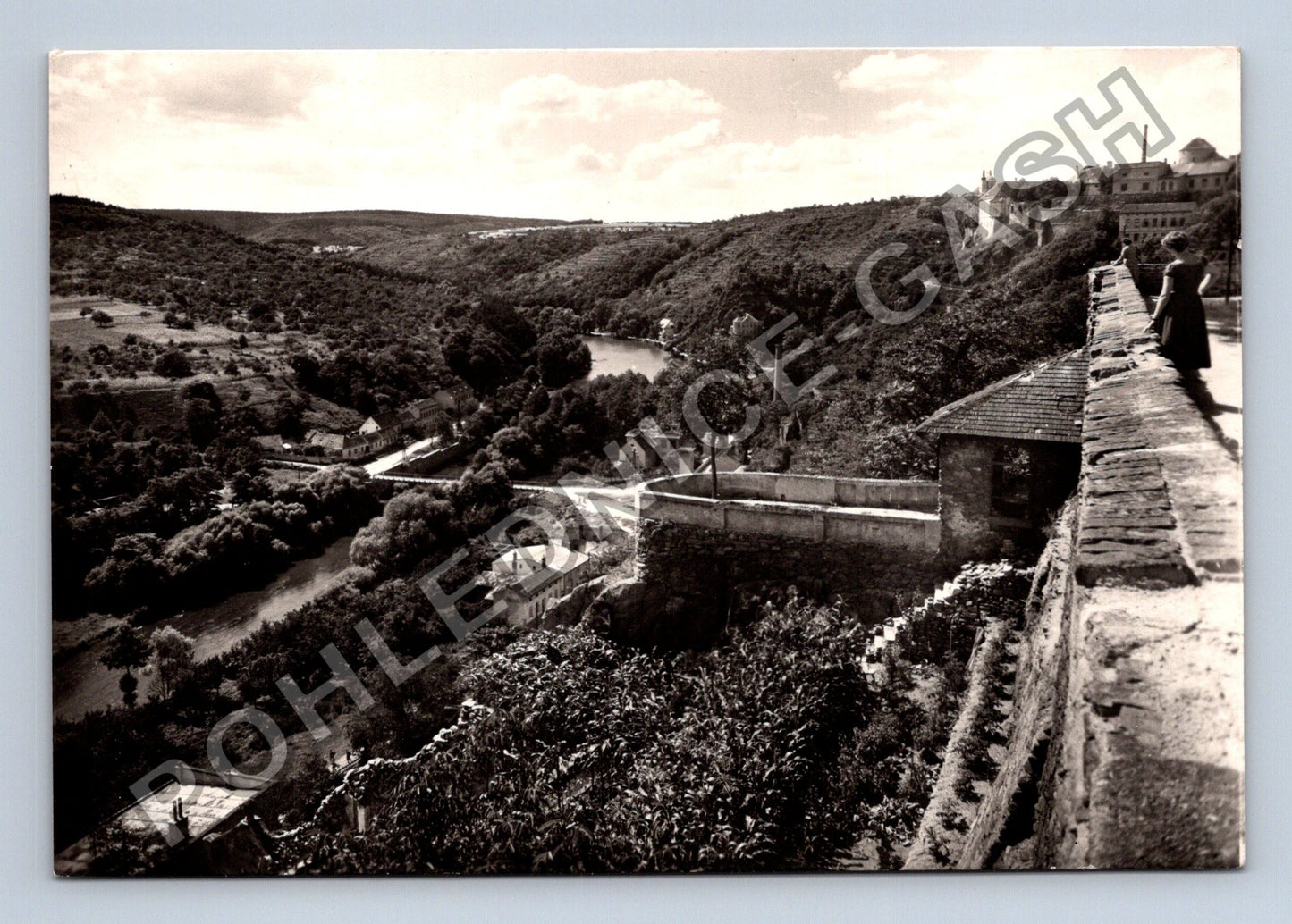 Pohlednice Znojmo hrad Kaolanky údolí Dyje (M38946)