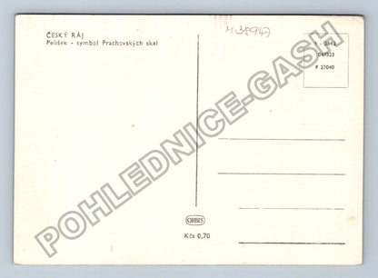 Pohlednice Český ráj Pelíšek symbol Prachovských skal (M38947)