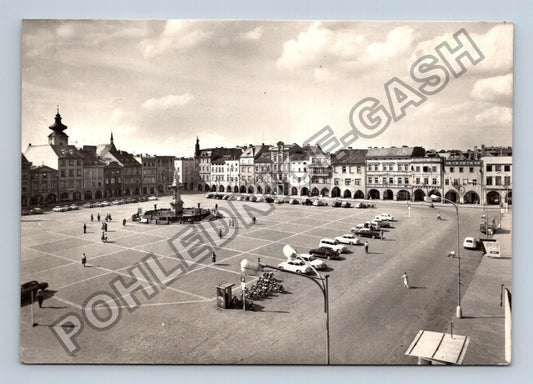 Pohlednice České Budějovice Žižkovo náměstí 1965 (M38956)