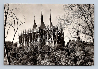 Pohlednice Kutná Hora chrám sv Barbory 1965 (M38964)