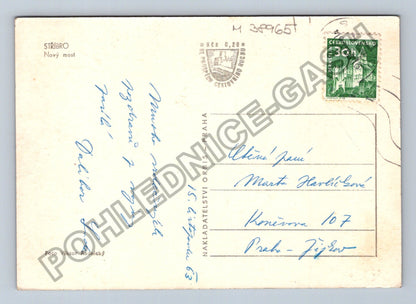 Pohlednice Stříbro Nový most 1963 (M38965)