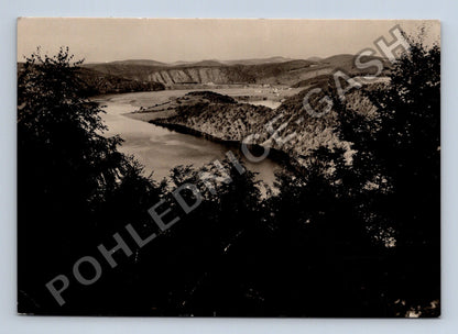 Pohlednice Slapy jezero Hrazany hotel Hrazany 1962 (M38966)