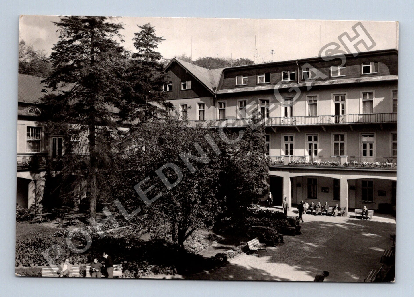 Pohlednice Dubí u Teplic Sanatorium (M38968)