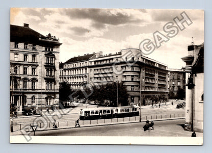 Pohlednice Brno náměstí Rudé armády tramvaj (M38979)