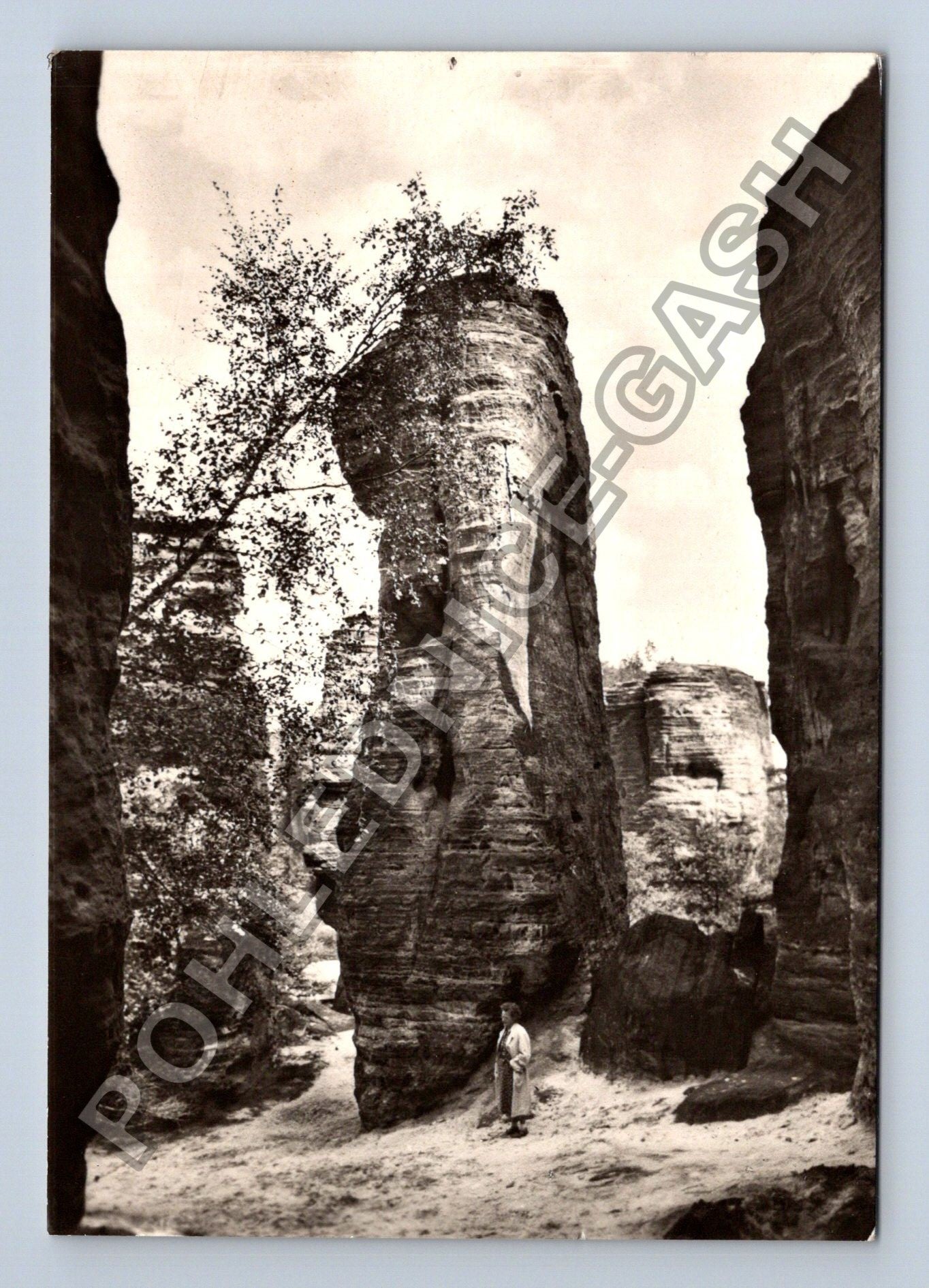Pohlednice Tisá stěny Shluk pískovcových věží (M38986)
