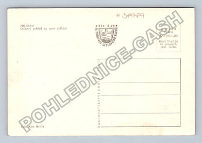 Pohlednice Příbram celkový pohled na nové sídliště (M38989)