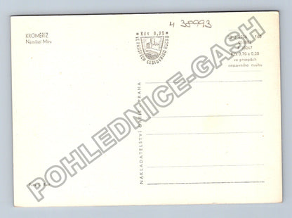 Pohlednice Kroměříž Náměstí Míru (M38993)