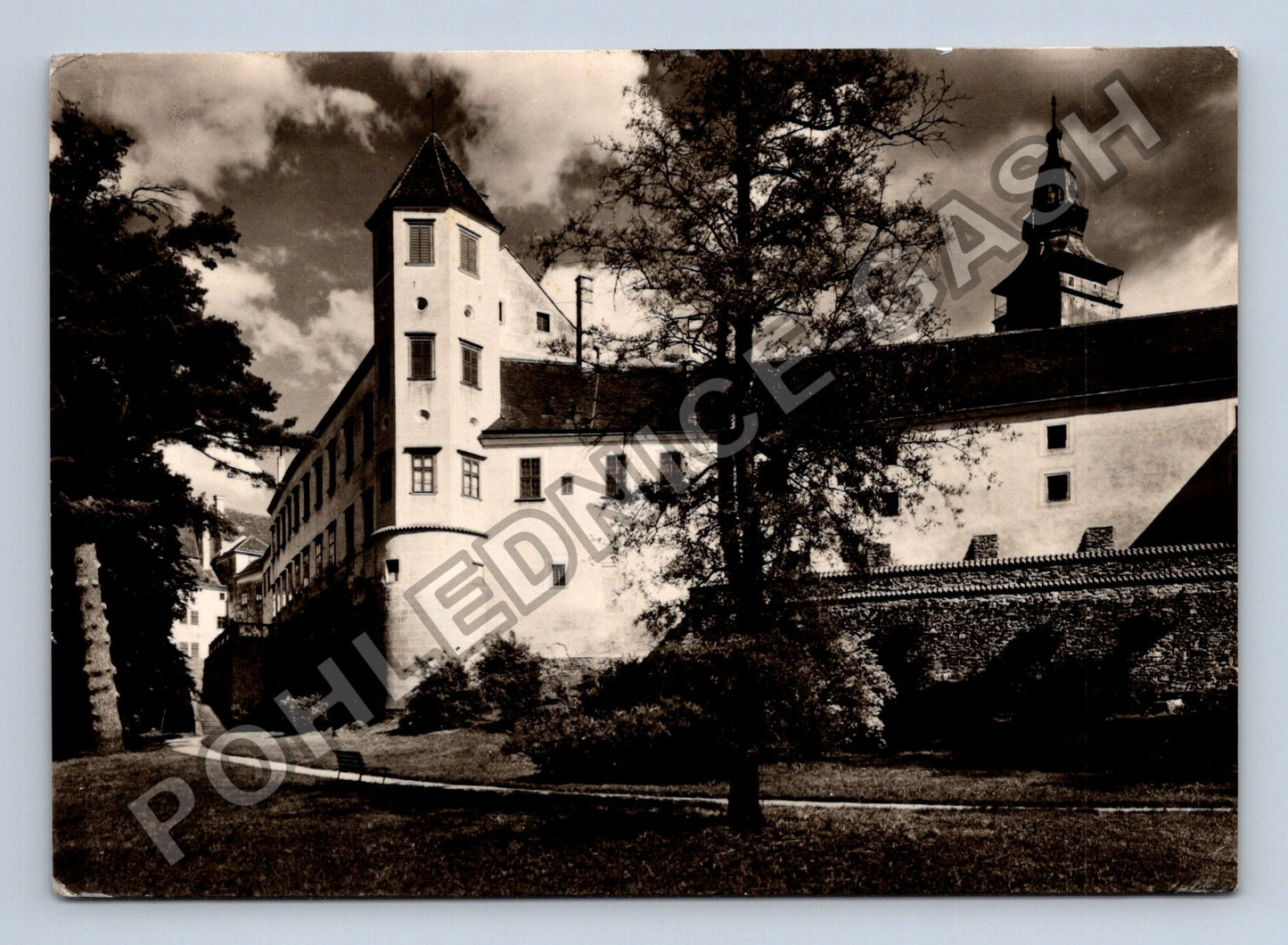 Pohlednice Telč zámek 1958 (M39006)