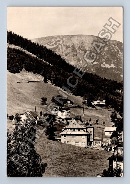 Pohlednice Krkonoše Pec pod Sněžkou Zotavovny ROH (M39014)