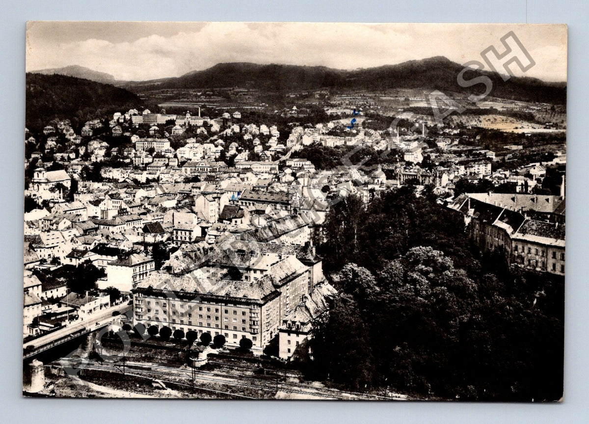 Pohlednice Děčín celkový pohled 1959 (M39023)