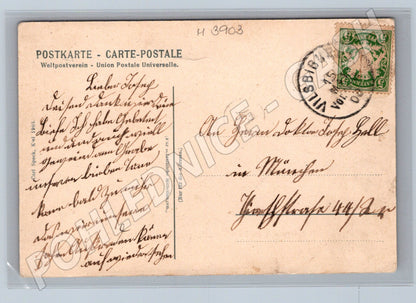 Pohlednice Hohenzollern Kieler Woche – připlutí císaře (M3903)