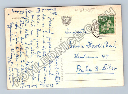 Pohlednice Karviná sídliště 1962 (M39035)