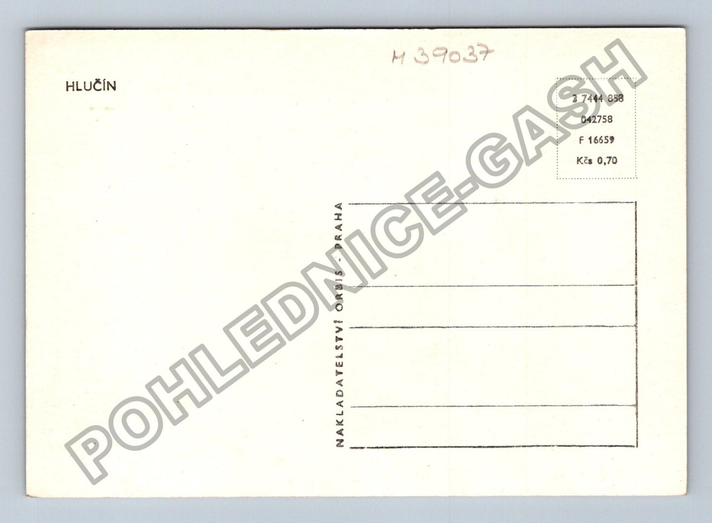 Pohlednice Hlučín celkový pohled (M39037)
