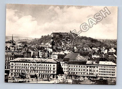 Pohlednice Brno panorama hrad Špilberk Hotel (M39052)