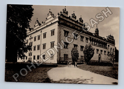 Pohlednice Litomyšl renesanční zámek ze XVI stol. (M39056)