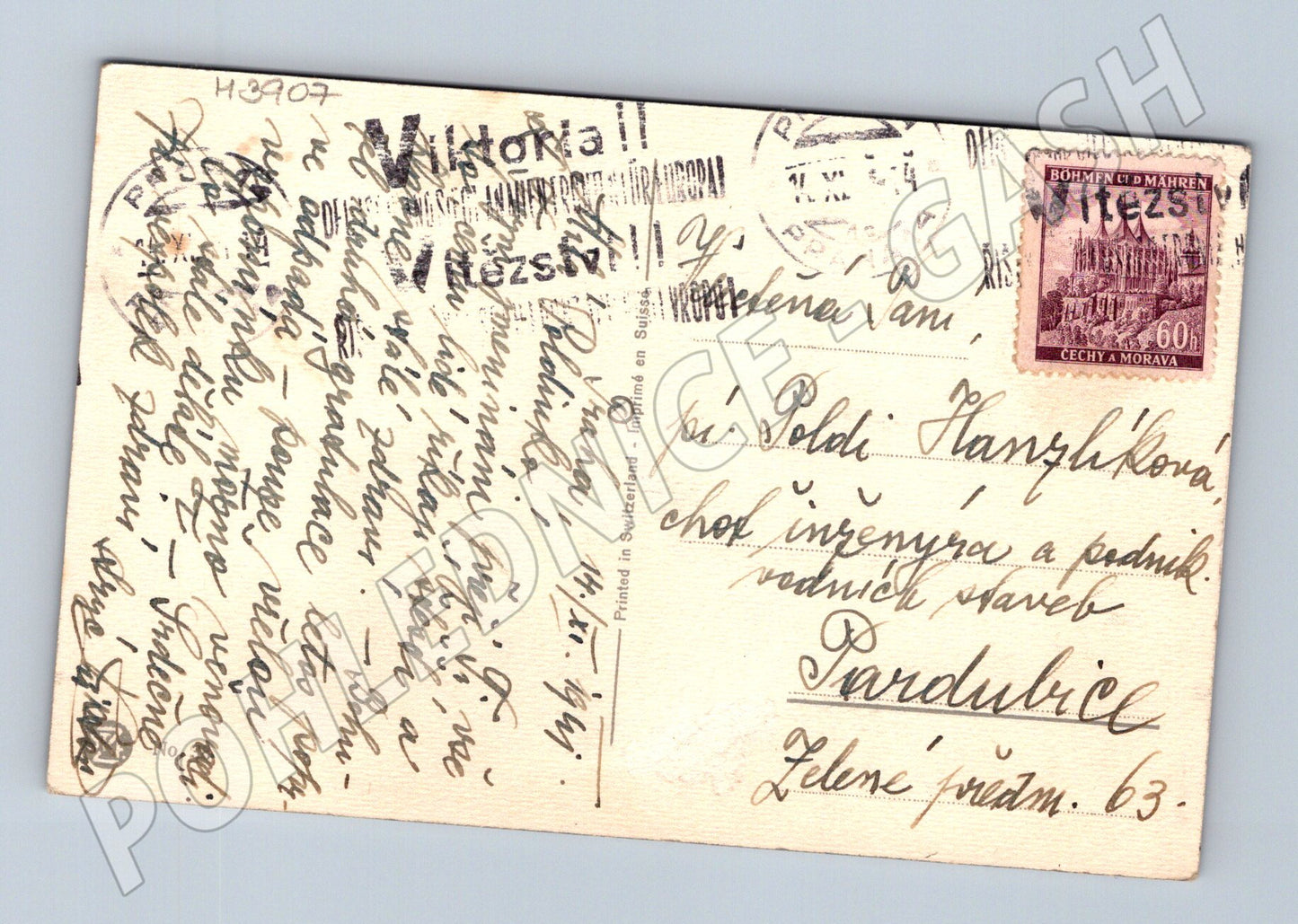 Pohlednice loď na vodě – západ slunce (M3907)